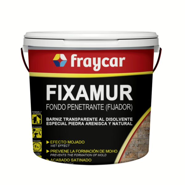 Preparación, fondos e imprimaciones<br><SPAN STYLE="color:#595959;font-weight:bold;">Fixamur</span>