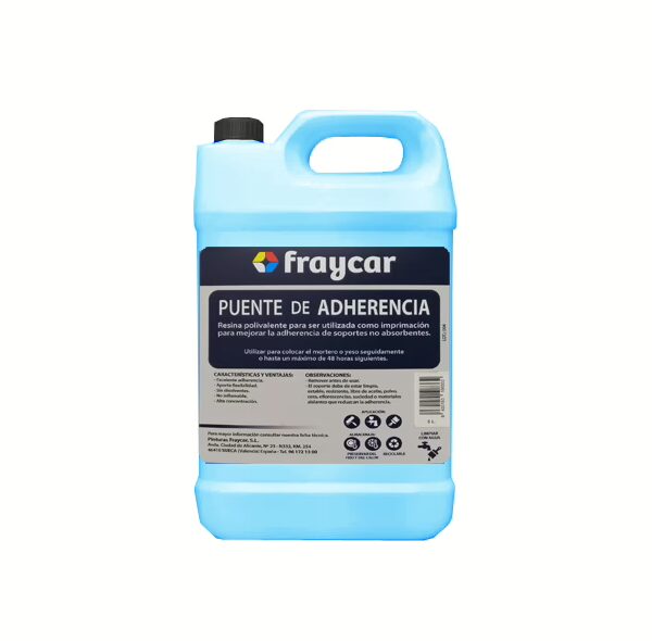 Preparación, fondos e imprimaciones<br><SPAN STYLE="color:#595959;font-weight:bold;">Puente De Adherencia Con Bioplástico</span>