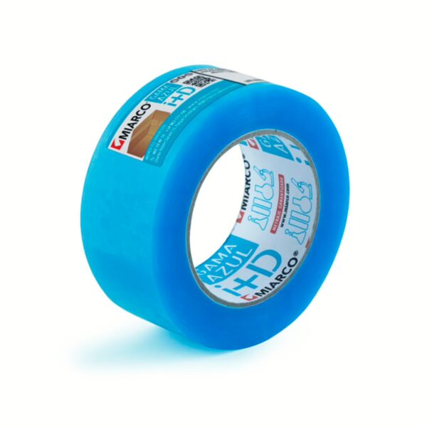 PRECINTO TRANSPARENTE GAMA AZUL 48mm.x66m.