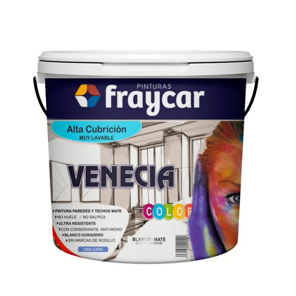 Pintura paredes y techos</span><br><SPAN STYLE="color:#595959;font-weight:bold;">Mate Venecia</span><br><SPAN STYLE="font-size:14px;color:#595959;">Calidad:</SPAN><img src="../../../4estrellas.jpg">